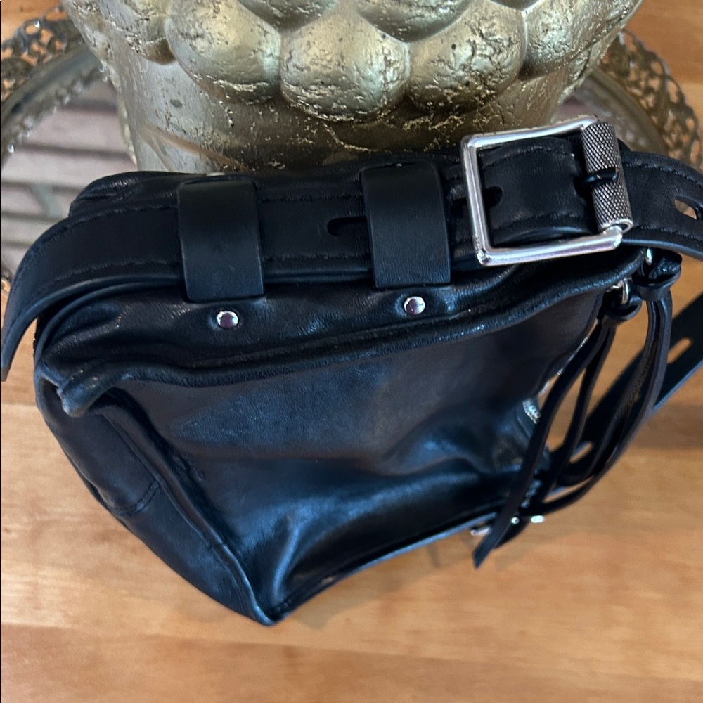 Rag & Bone Black Leather Crossbody Bag - Picture 3 of 7